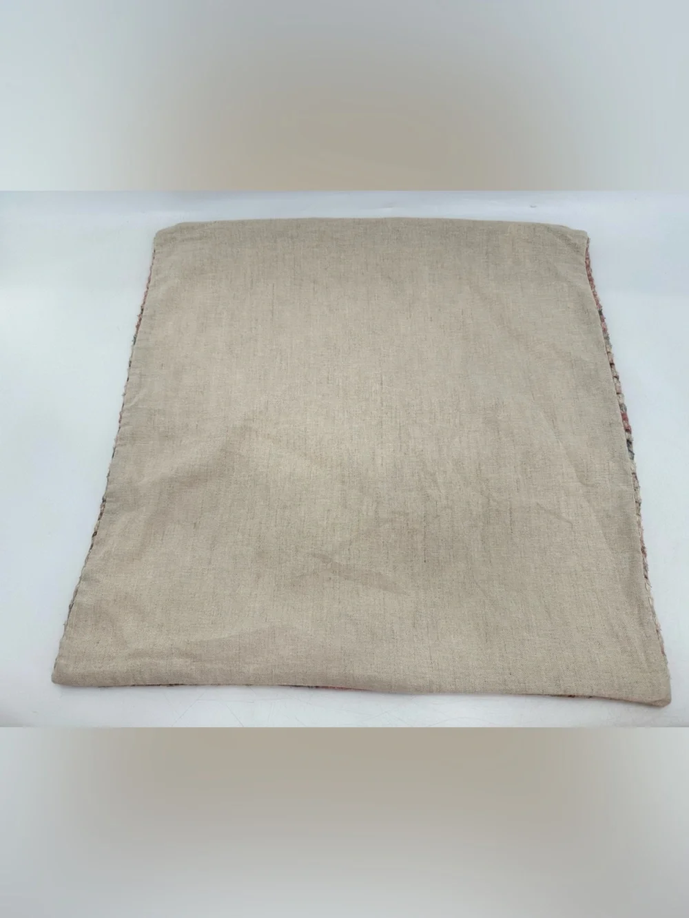 Pottery Barn VALARI Woven Textured Cotton & Linen Pillow Cover